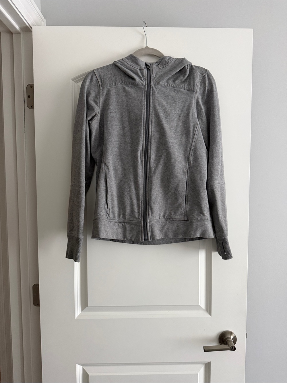 lululemon athletica Women's Gray Full-Zip Hoodie